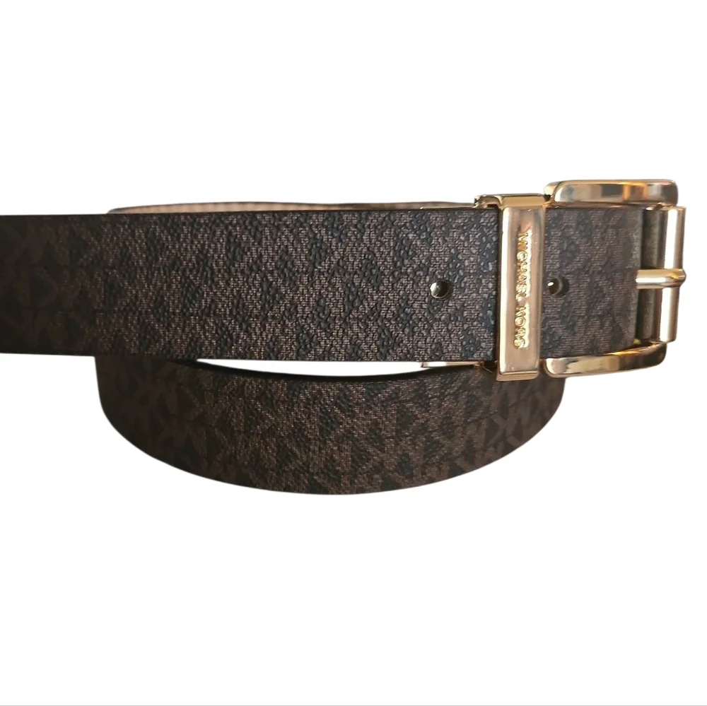 NWT, Women's MK Twist, Reversible, Brown Belt, Sz M - Picture 9 of 9
